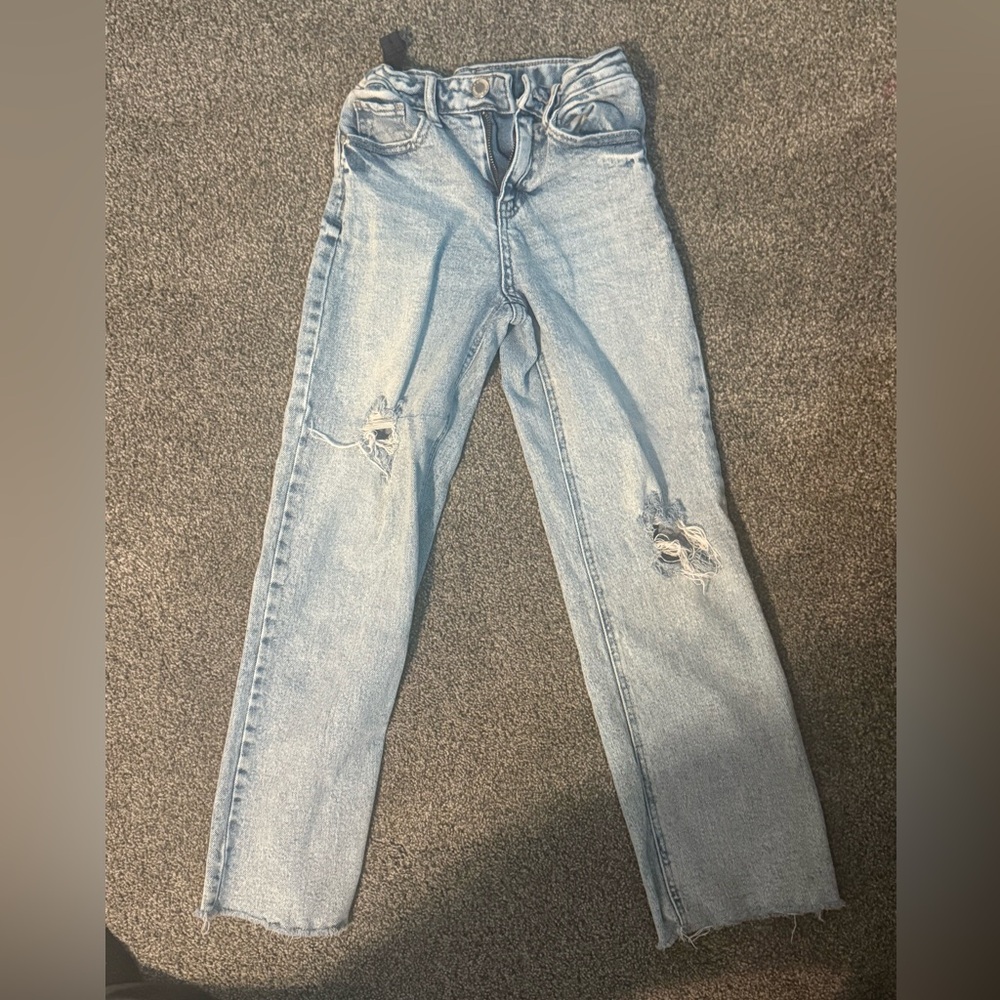 art class Light Wash Distressed Kids Jeans Size 8